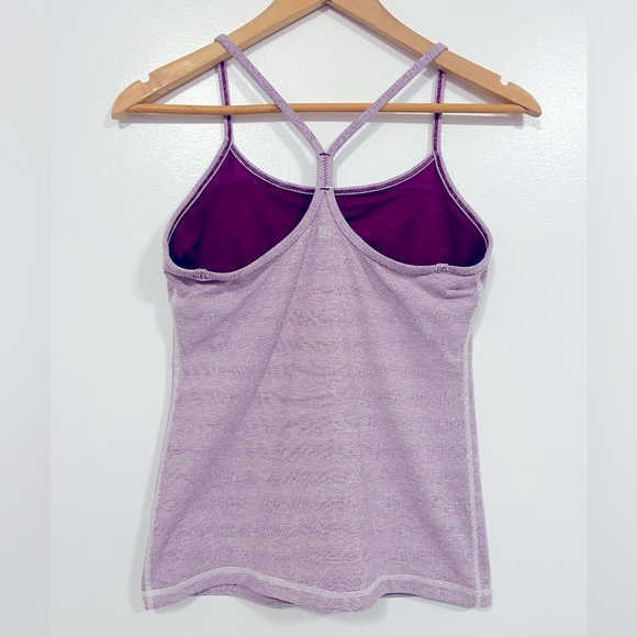 Lululemon Power Y Tank Dewberry Wee Stripe 8 - Picture 7 of 15